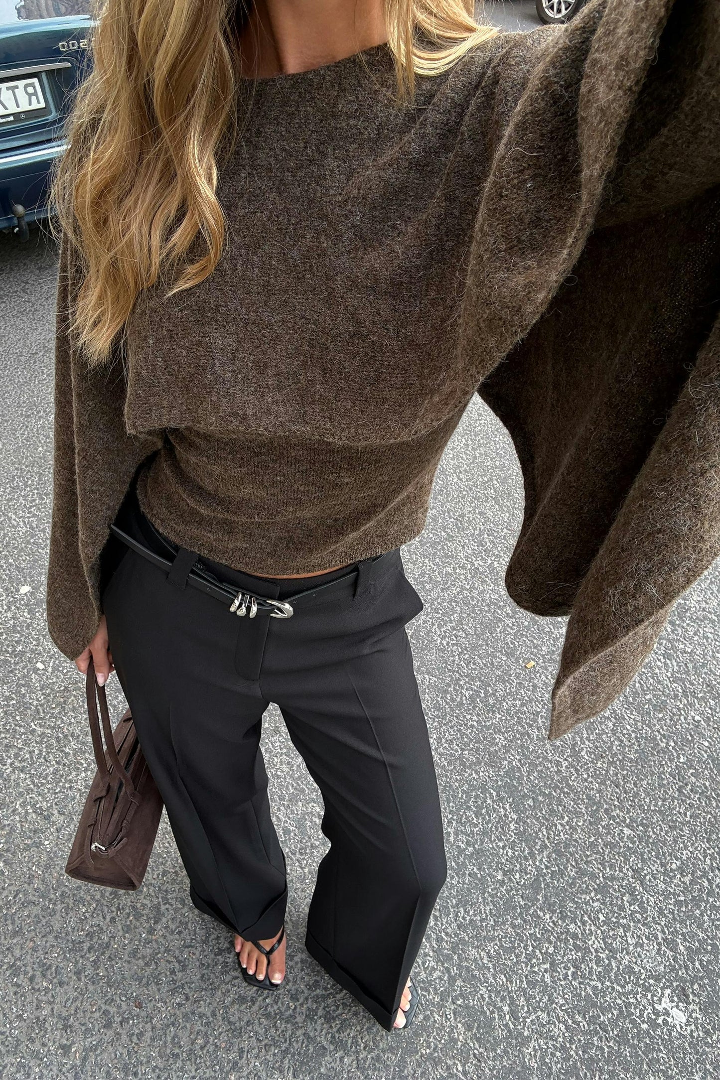 LFTD - Haut cape tricoté